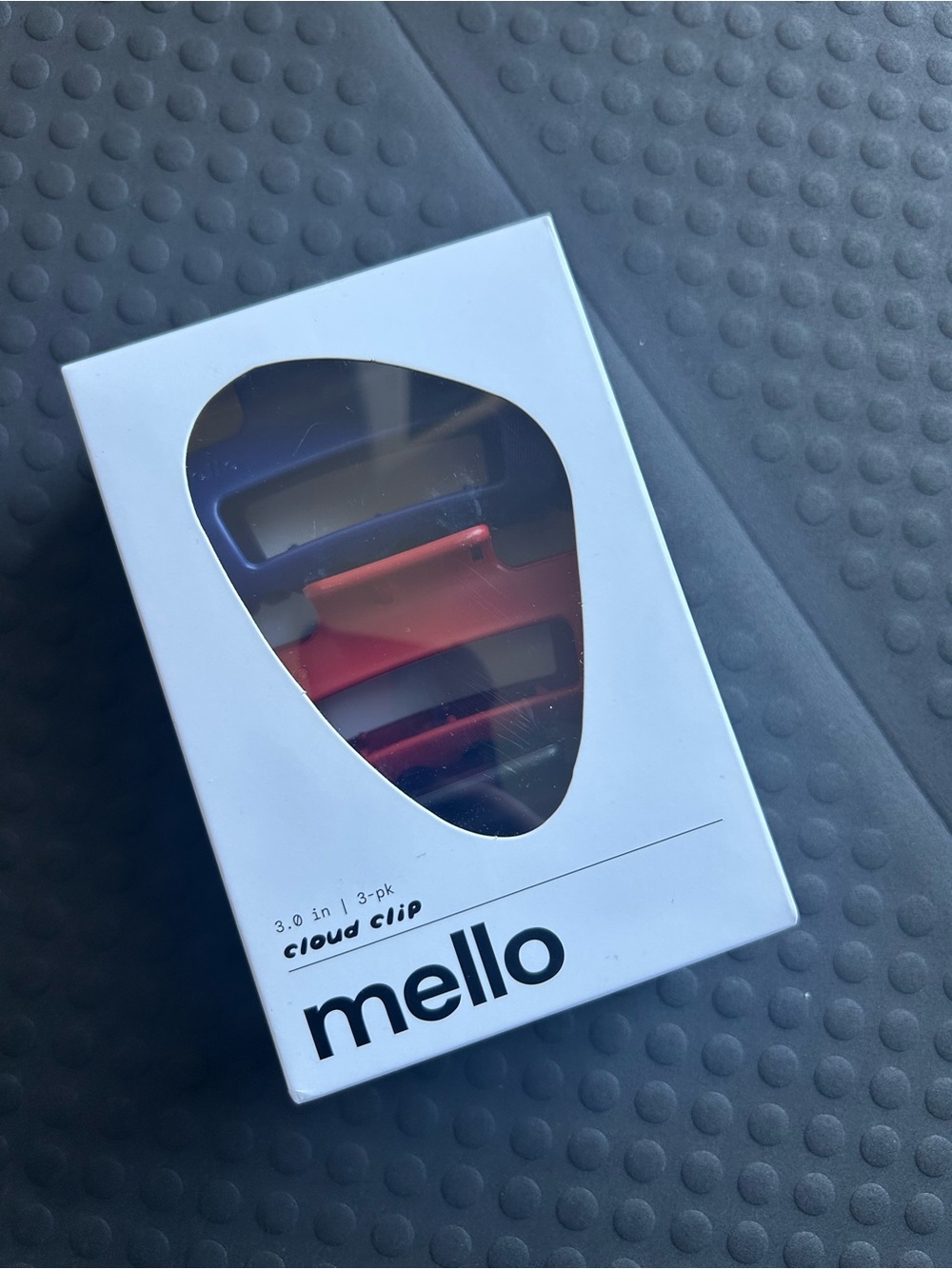 Mello new in box 3-Pack Cloud Clips - Blue, Red, Purple